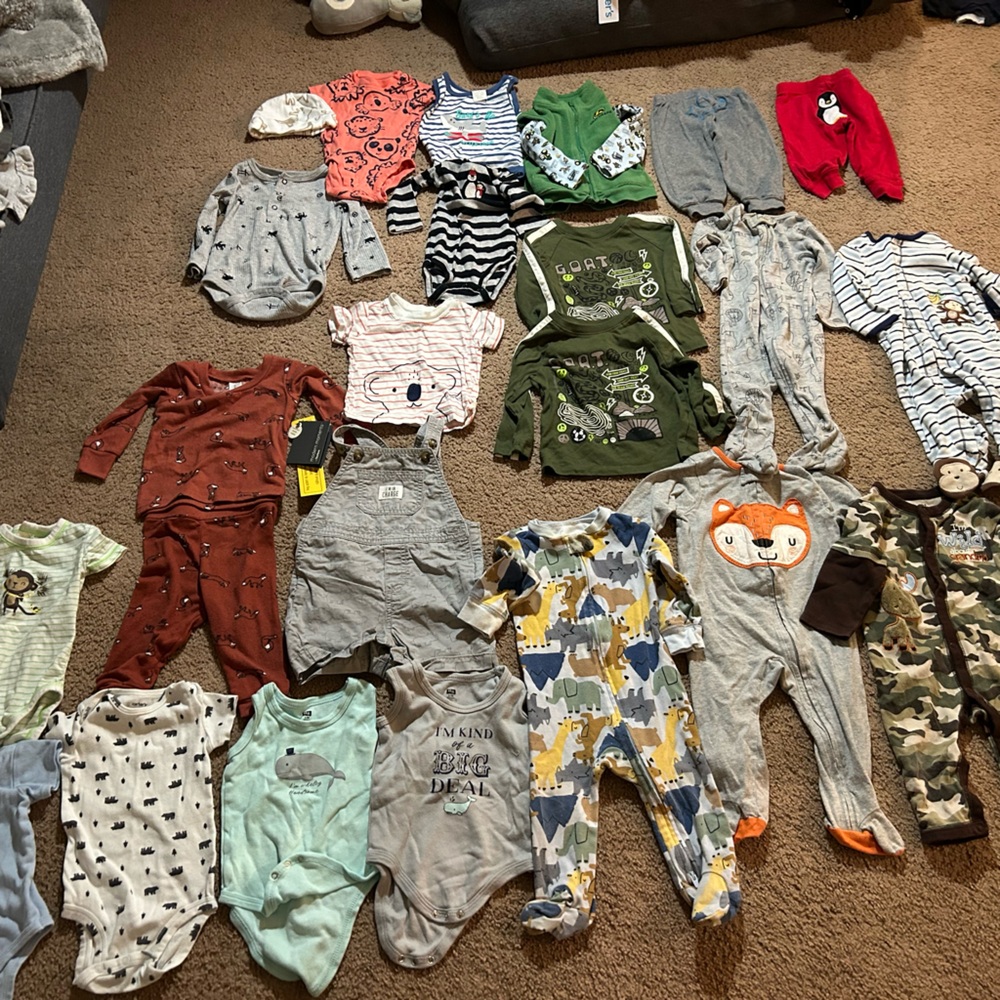 Baby animals clothes bundle